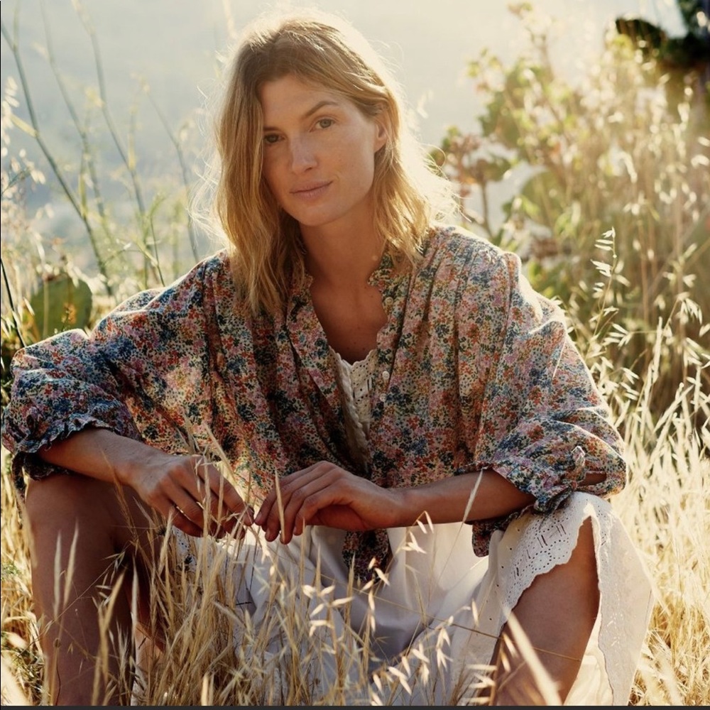 Doen Rose Top in Lady Bird Floral